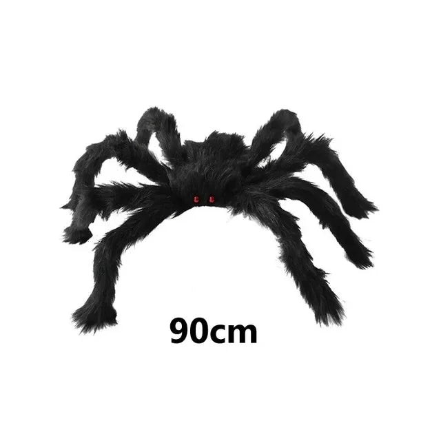 Halloween Big Plush Spider Halloween Decoration Party Props Outdoor Big Spider Decoration Chamber Trick A Prank Big Spider