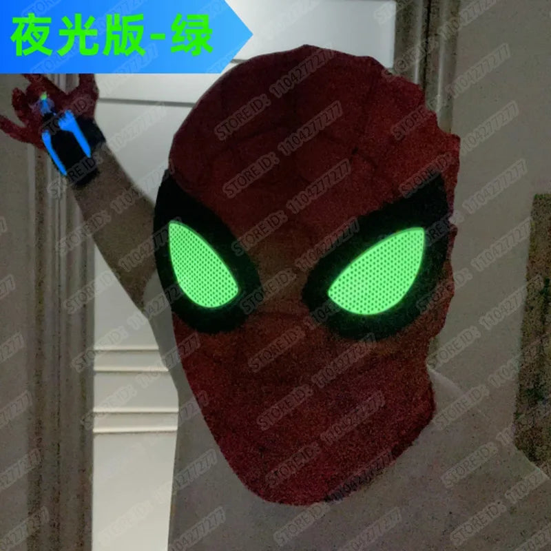 Spiderman Mask Superhero Miles Morales Spider Man Cosplay Masks for Adults Boys Girls Christmas Halloween Costume Props