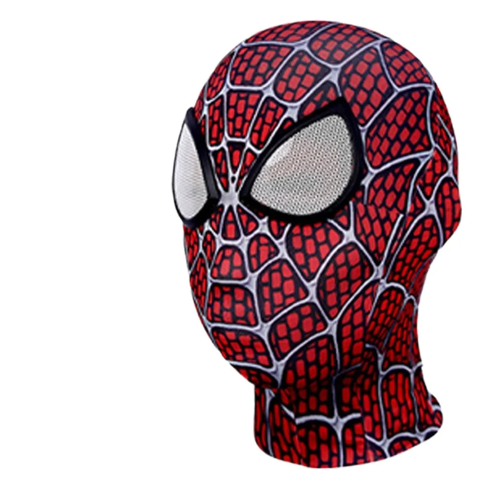 Spiderman Mask Superhero Miles Morales Spider Man Cosplay Masks for Adults Boys Girls Christmas Halloween Costume Props