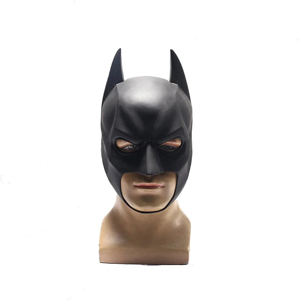 Bat Mask Headgear Latex Material Cosplay Headgear Halloween Night Dance Party Adult Masquerade Mask Latex  Mask for Men Anime